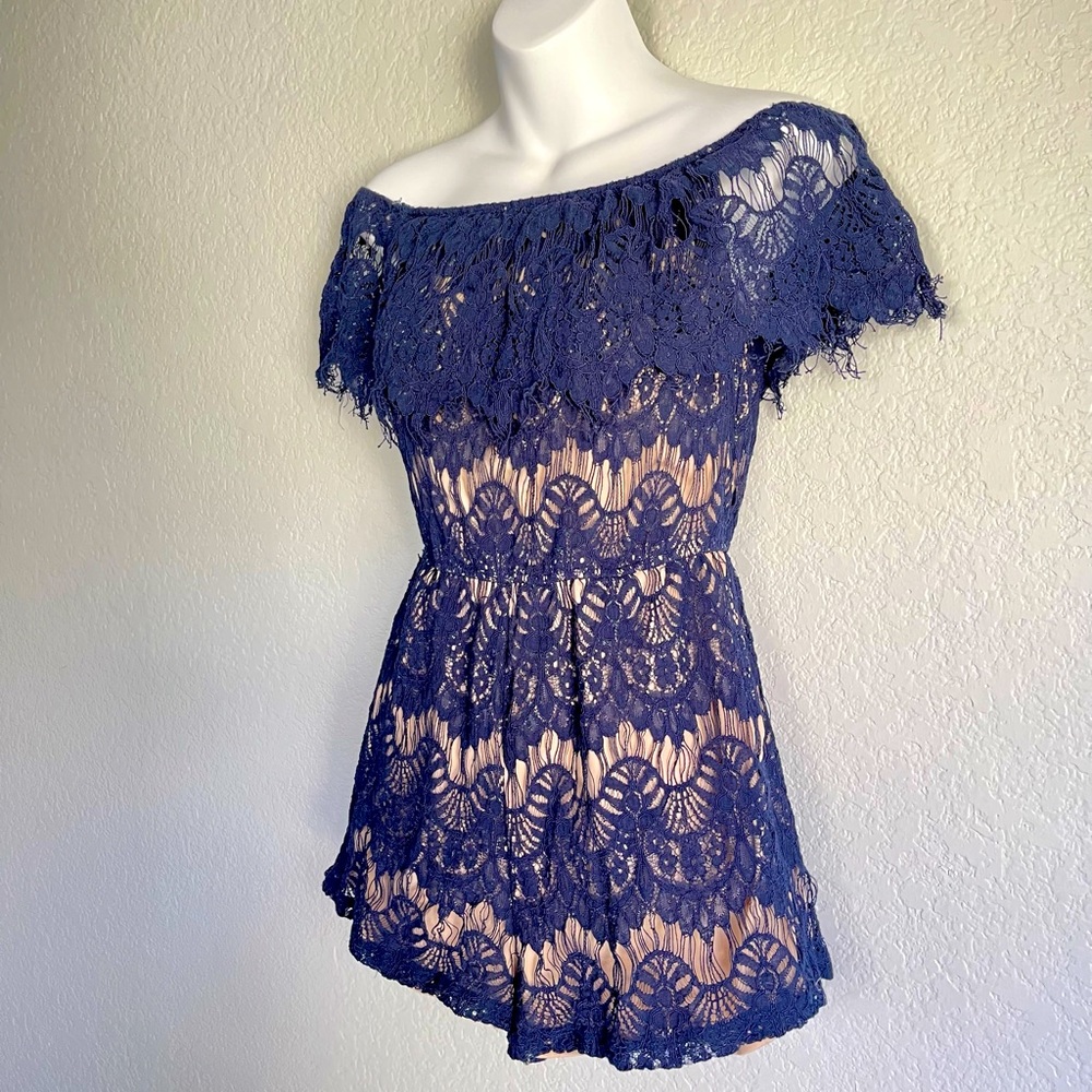 Lace romper